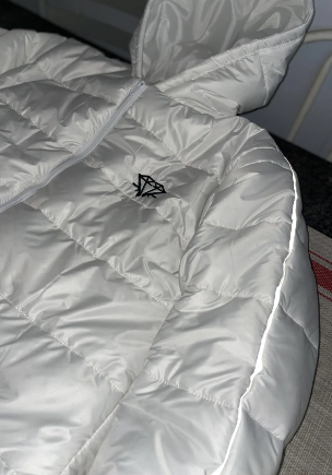 JACKET WHITE  FIRE DRAGON