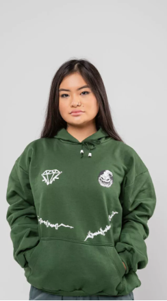 GREEN PUMPKIN SWEATSHIRT